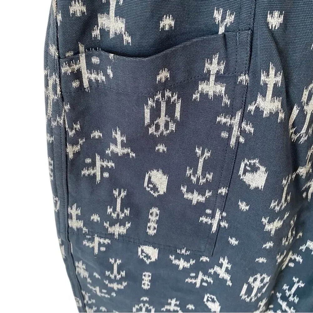 Roark Open Roads Open Mind Teal Dark Blue Jumpsuit size large